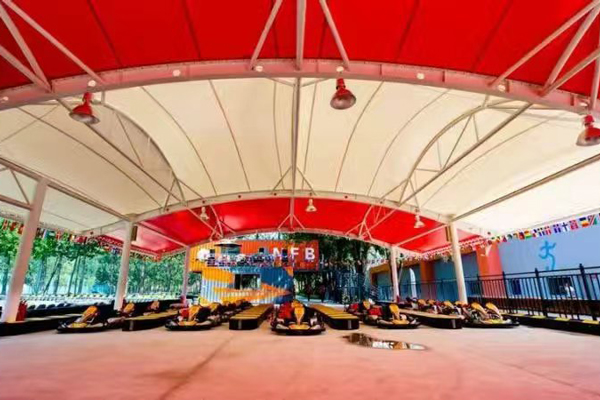沈阳膜结构建筑全封闭的构想与实际应用